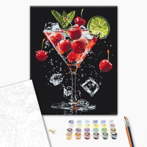 Set Pictura pe Numere Aroma Placerii BS54151 - Img 2