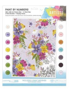 Set pictura pe numere Artiste Crowded Florals Dp Craft doa-550708
