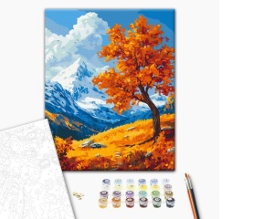 Set pictura pe numere autumn landscape BS54396