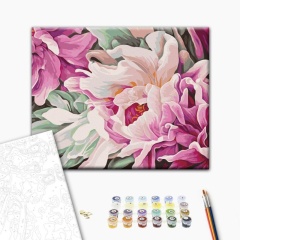 Set pictura pe numere in the rhythm of flowers Anastasia Alyokhina BS54478