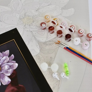 Set Pictura pe Numere Peisaj Relaxant BS54162 - Img 3