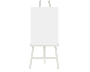 Sevalet Profesional de Studio MEEDEN Basic Large A-Frame din Pin Natur, cod AFE-6016S-BS