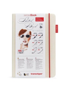 Sketchbook A5 144 g/m² 100 file senseBook