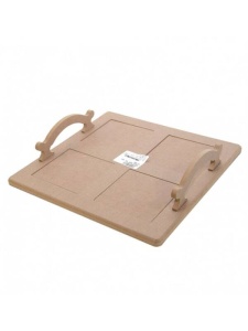 Tava cu 4 suporturi pahar TP 101 Ilyas