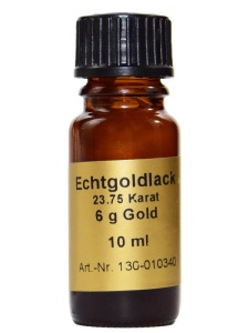 Aur lichid 23,75 K, 10 ml, 6 g aur pur, Noris 130-010340