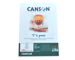 Bloc de Desen 180g Canson C a grain lipit pe latura scurta