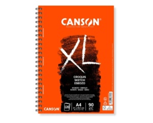 Bloc XL Schite Canson Croquis cu spirala pe latura lunga