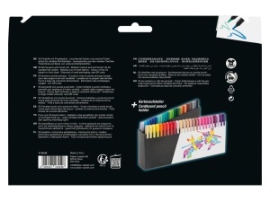Brush Pens Black Edition Set 50 Culori Faber-Castel FC116454 - Img 3