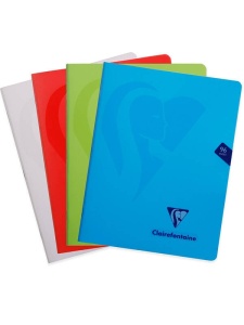 Caiet 48 file A4 90g culori asortate Clairefontaine