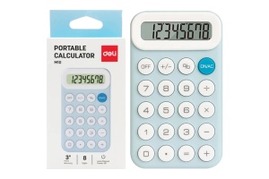 Calculator de Buzunar Bleu Deli DLEM10B