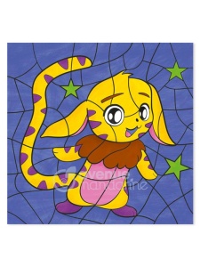 Carte de colorat pe numere Graffu Manga 24 file Avenue Mandarine GY108C