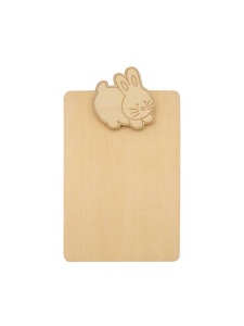 Clipboard cu model Iepure 12x18cm Graine Creative 100111