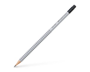 Creion grafit cu guma Grip 2001 Faber-Castell