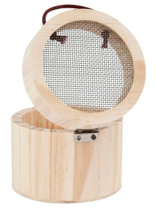 Cutie rotunda din lemn 8.3 x 7.5 cm Creativ Company 57966