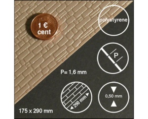 Foaie decorativa 0.9mm 1:100 26.00023.1 Schulcz