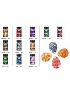 Fulgi de foita colorata 1g Pentart