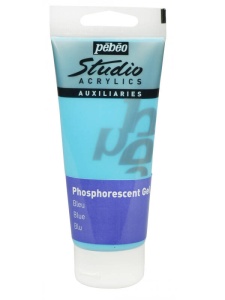 Gel acrilic fosforescent 100 ml Studio Pebeo