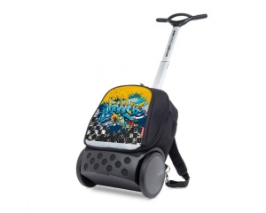 Ghiozdan cu roti Roller Up Street Style, 19 L, ND-9602, Nikidom
