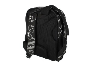Ghiozdan STK Kitty Holo 39.5x29x20cm 527191 Negru - Img 5