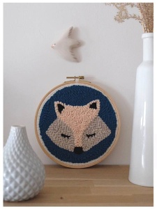 Kit broderie Vulpe 20cm Graine Creative 420200