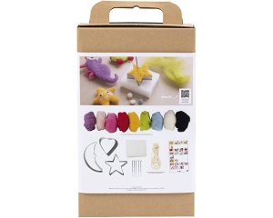 Kit creatie mini impaslit lana animale marine, cod 977550