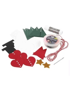 Kit creatie pasta modelatoare + hartie Funny Snowmen Creativ Company 100768