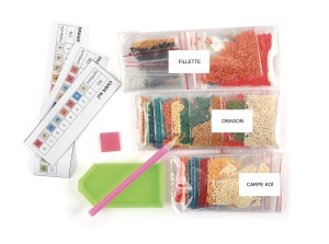 Kit de broderie cu diamante Japonia Graine Creative 750249