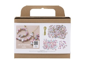 Kit creativ Mini Craft Jewellery model Bijuterii din Margele Pastel 977548
