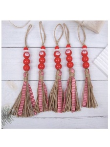 Kit 5 decoratiuni din bile Santa Graine Creative 100874