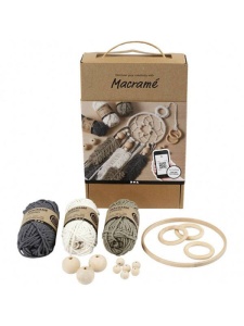 Tehnica impletirii macrameului Dreamcatcher Kit Creativ 4177