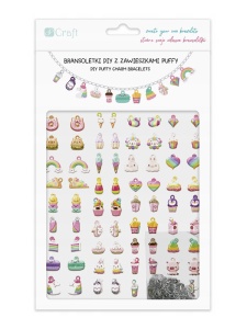 Kit pentru bratari Rainbow DP Craft, cod DPZK-011