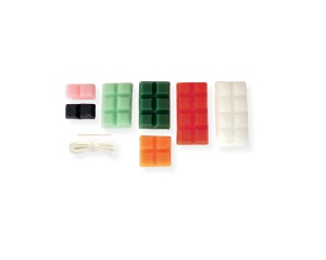 Kit pentru Crearea Lumanarilor de Craciun din Ceara Modelatoare 138203 – Graine Creative