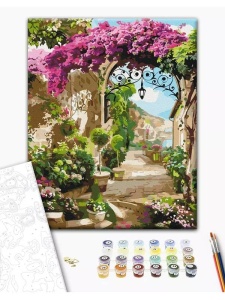 Kit pictura pe numere Flower Arch 53739