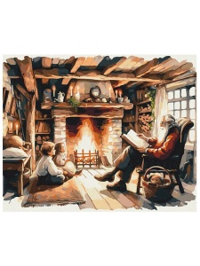 Kit pictura pe numere New Year's Fairy Tale 53837
