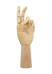 Mana de lemn - barbat - 30 cm Sonnet
