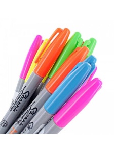 Marker fluorescent Neon Sharpie