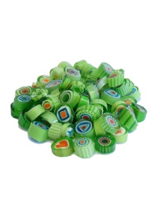 Mozaic Millefiori Green Mix 50 g Mosaikstein