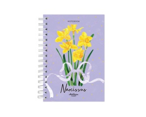 Notebook Narcise spiralat A5 80g 120 file