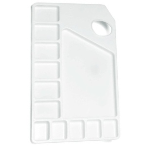 Paleta dreptunghiulara din plastic Pebeo 386000
