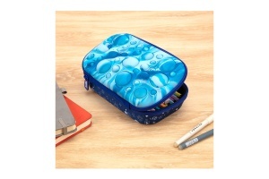 Penar Cu Fermoar Zipit Bubble Top Storage Box Blue Space ZP-360853 - Img 6
