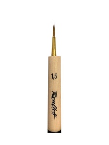 Pensula cu par Kolinsky cu varf liner Roubloff Miniature K1 1.5