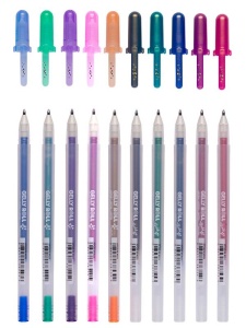 Pix Gelly Roll Silver & Gold Shadow Sakura