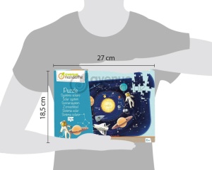 Puzzle educativ model sistem solar My Mandarine, cod PU017C