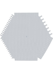 Racleta din otel pentru pictura/modelaj COMB06B