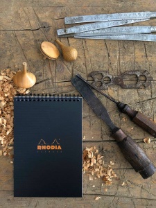Rhodiactive Notepad cu spira 80 file 90g Rhodia