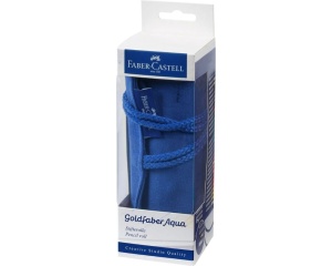 Rollup 27 creioane colorate Aquarelle Goldfaber Faber Castell FC114652