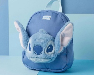 Rucsac pentru gradinita Stitch, cu figurina din plus, 19 x 20 x 6 cm, 628944, Cerda