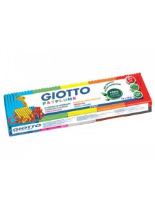 Set 10 plastiline, culori asortate x 50 g, Giotto Bebe, 000513300