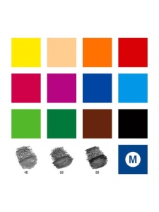 Set 12 piese acuarela Mars Lumograph Staedtler 14610C