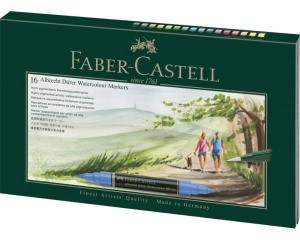 Set 16 markere acuarelabile Albrecht Durer Faber Castell 160318